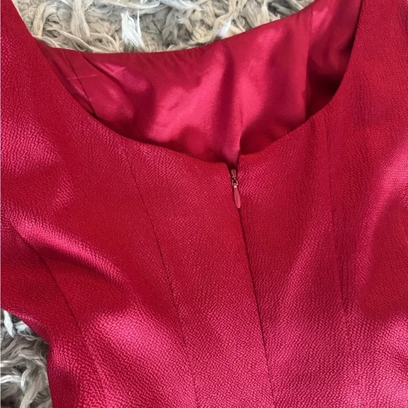 Red Formal High-Low Dress - Picture 7 of 8